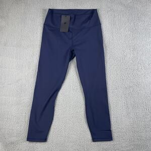 Fabletics Women's Large Blue Polyester Elastane Define High-Waisted 7/8